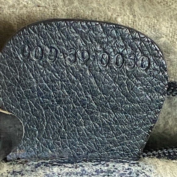 Authentic Gucci GG Web Monogram Design Handbag Matching Wallet - Navy - Picture 12 of 16